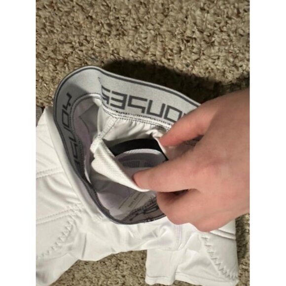 Boys Youth Padded Sliding Shorts with Soft Protective Athletic Cup for Baseball - Picture 2 of 4